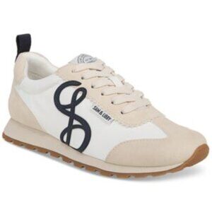 Sam and Libby Womens Rowen Lace-Up Retro Sn Soft Sesame 7.5M